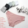 Outras calcinhas Vdogrir Sexy Mulheres Algodão Lace Briefs Underwear Seamless Panty Sólido Feminino Low Rise Lingerie Intimates Tanga YQ240130