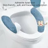 Coprisedili per WC Copriwater caldo invernale Imbottitura imbottita lavabile Max Relief Coperchio spesso per bagno Accessori per il bagno