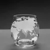 Whiskyglazenset Crystal Globe Drankkaraf voor Whisky Wodka Zeilboot in karaf met afgewerkte houten standaard Bargereedschap Beker 240119