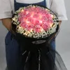 Rosenstrauß, Geburtstagsgeschenk für Freundin und Freundin, Simulation von künstlichen Blumen, Seifenkiste, Valentinstag, T200903300o