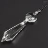 Chandelier Crystal 96 Pcs Prisms Pendants Set 38 Mm Clear Teardrop Icicle Crystals Parts Replacement