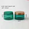 120g 4oz blue pet jar with aluminum lid plastic Cosmetic containers make up bottle 20pcshigh qualtity Oubgv