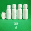 100 2 pces 30ml 30g 30cc boca larga hdpe branco farmacêutico vazio plástico comprimido garrafa recipientes de medicina plástica com tampa selo hffhp