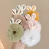 Super Cute Little Animal Cat's Ears (steamed Cat-ear Shaped Bread) Plush Fashionable Versatile Autumn and Winter New Small Rabbit Intestinal Loop Hair
