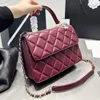 5A kwaliteit hoge luxe ontwerpers tas schoudertassen mode dames handtas klassieke retro kettingtas handtassen crossbody portemonnee bakken handtas clutch dames portemonnee