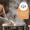 Pannkruka spis med lock torrt kök leverans stekpanna grill matlagning rostfritt stål shabu utomhus köksredskap omrör