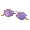 2021 Cała najwyższej jakości okrągłe metalowe okulary przeciwsłoneczne Designer Mens Circle Sunglasses Women Fashion Słynna marka Uv400 okulary Gafas 1501390