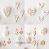 Craft Tools Flower Leaf Soft Pottery Polymer Clay Cutter Earrings Pendant Jewelry Embossing Mold DIY Petal Geometric Figure Cutting