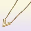 Classic Designer Pendant Charm Bracelets Gold Love V Necklace Fashion Jewelrys Wristband Plated Letter Simple Heart Luxury Pendant5998191