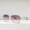 Nya lyxdesigners solglasögon för män Kvinnor Fashion Eyewear Classic Brand Sunnies Travel Beach Polarised Shades s Metal Frame UV400 Högkvalitativ solglasögon GG1441S