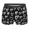 Underpants Hearts Ink Men Underwear Boxer Briefs Shorts Panties Funny Soft For Homme Plus Size