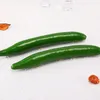 Decorative Flowers 2 Pcs Simulation Cucumber Fake Model Ornament Food Restaurant Display Prop Foam Shop Models