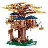 W magazynie 21318 Tree House Największe pomysły Model 3000 szts Legoinges Building Bluks Bricks Dzieciowe zabawki Prezenty T191209313S