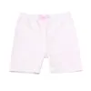 Shorts 4PCS Toddler Children Kid Baby Girls Solid Bow Safety Pants Underwear 2-7 Year Breathable Short Tights Kids