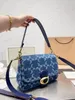 Designer Coache Bags Coache Tabby Tote Bag Yellow Womens axel Toppkvalitet underarm med kedjan Real Pickup Buckle Macaron Crossbody 331 426