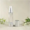 Bouteilles d'emballage en gros 15 30 50 ml bouteille de pompe sans air rechargeable contenant cosmétique fond de teint et sérum fuite légère Otmum