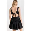 Ummer férias mulheres mini vestidos nova chegada 2024 s vestidos pretos sem mangas vestidos de grife para roupas femininas stylefz0044