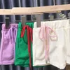Ensembles de vêtements IENENS Girl's Summer Set Solid Polo-shirts Shorts Tenues Enfants Casual Vêtements de sport Bébé Manches courtes Costume