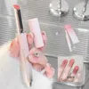 Lip Gloss Cute Jelly Solid Hydrating Mirror Red Brown Lipstick Moisturizing Lips Tint Nature Nude Ink Korean Makeup Cosmetic