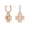 Earrings New Sales Trends Original Jewelry Earrings Christmas Charm Gift Attending Party Zircon Crystal Boutique With Logo for Women