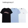 balencaigaly balencigaly Color Letter Printing T Women shirt Short Sleeve 3 Tees Men and