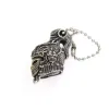 Alloy Cupronickel mässing Roman Knight Hjälm Skull Diy Knife Beads Tools EDC Jewelry Pendant Keychain Accessories