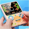 Jogadores de jogos portáteis G6 666 em 1 Retro Video Console Handheld Color Player Tv Consola AV Saída com carregamento de telefone móvel Drop Deliv Otbhw