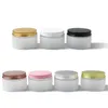 120 g tom frost Pet Cream Jar 4oz Make Up Plastic Cream Bottle With Aluminium Cap Cosmetic Container Packaging Otvlr