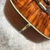 D45 Mould Full KOA Wood Real Shell Inlaid Acoustic Guitar