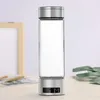 Wine Glasses Ion Water Bottle Rechargeable Portable Hydrogen Generator Lightweight Ionizer Machine With Capacity For On-the-go