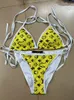 Bikini Yaz Tasarımcı Kadın Bikinis Set Seksi Clear Strap Luxurys Mayo Yıldızlar ŞEKİL YÜZELLER BAYANLAR MAHUM KURULUM YÜKLEME YÜKLEME PEAKLESİ KİTA Giysileri Kadın Biquini AA05