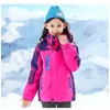 Пуховое пальто для девочек, лыжная одежда, зимняя утепленная спортивная куртка, детская теплая одежда, весна TZ121