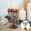 Candle Holders Candlestick Modern Stands Desktop Ornament Table Decor Metal Dining Wedding Base