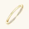 Ringar lnngy en rad moissanite diamantring med certifikat sterling silver 925 ringar för kvinnor evighet bröllop smycken gåva