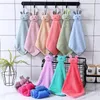 Kids Wipe Hand Towel Toddler Soft Hangable Towels Cute Cartoon Animal Hanging-Towel Children Bathroom Supplies T9I002572