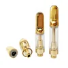 510 Thread Thick Oil Golden Cartridge Ceramic Coil Glass Tank Disposable Atomizer Leakproof 0.5ml 1.0ml TH205 Empty Tank Oil Carts