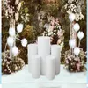 Round Cylinder Pedestal Display Art Decor Plinths Pillars for DIY Wedding Decorations Holiday Y2009032990