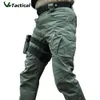 Pantalones tácticos militares de la ciudad Hombres SWAT Combat Army Pantalones Hombres Muchos bolsillos Impermeables Resistentes al desgaste Pantalones cargo ocasionales 5XL 240126