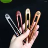 Hair Clips Wooden Handmade Sticks Forks Women Long Bun Maker Retro Chinese Style U Shaped Hairpins Simple Headdress