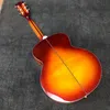 Altın Tuner 43 inç Tütün Sunburstu Akustik Gitar, Gülağacı Kıvrığı, Kırmızı Pickguard, Özelleştirilebilir 3698