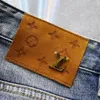 Designer Men's Jeans Fashion Fashion Men's Jeans Spring and Summer Stretch Slim pantalon Blue Blue Men Idk4