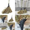Brooms Dustpans Bamboo Broom Stor hushållsgård utomhus Miljö Sanitation Workshop Factory Road Swee Dedicated Drop Deliver Dhhyf