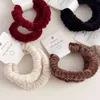 Deux ensembles d'automne et d'hiver, en peluche, haute élasticité, boucles d'intestin grêle, cordes pour cheveux, bandeaux chauds en caoutchouc, nouvelle collection automne et hiver