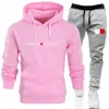 Tuta da uomo di design felpa da uomo di lusso lettera moda tuta da uomo Young Thug pullover rosa tuta da uomo designer donna tuta da ginnastica