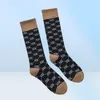 Дизайнерские женские носки пять пар Luxe Sports Winter Letter Printsock Вышивка хлопка с Box2941784