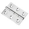 Bath Accessory Set 10 X Stainless Steel Door Hinges 2 Inch Cabinet Hinge Connector Window Flat Bookcase Drawer Furniture Hardware