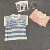 Женская футболка, дизайнерская футболка, модная футболка с вышивкой букв и графическим рисунком, повседневная дышащая трикотажная майка, футболка