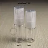 15 ml husdjur plastlotion pump spray flaska plastflaska kosmetisk förpackningsemulsion behållare med transparent spray lock 50 st otrvm