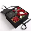バレンタインの香りの石鹸人工ローズバスエンジェルローズギフトボックス結婚式の誕生日ガールフレンドロマンチックな香りの花びら花c272b