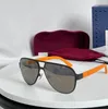 Pilot Zonnebril 2252 Mat Zwart Grijs Shaded Heren Shades Sonnenbrille Shades Sunnies Gafas de sol UV400 Brillen met Doos